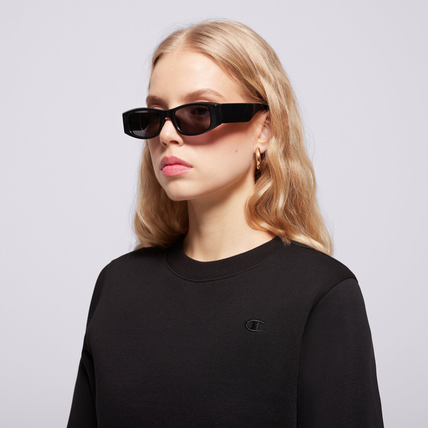 Bluza damska CHAMPION BLUZA CREWNECK SWEATSHIRT 117582kk001 kolor czarny