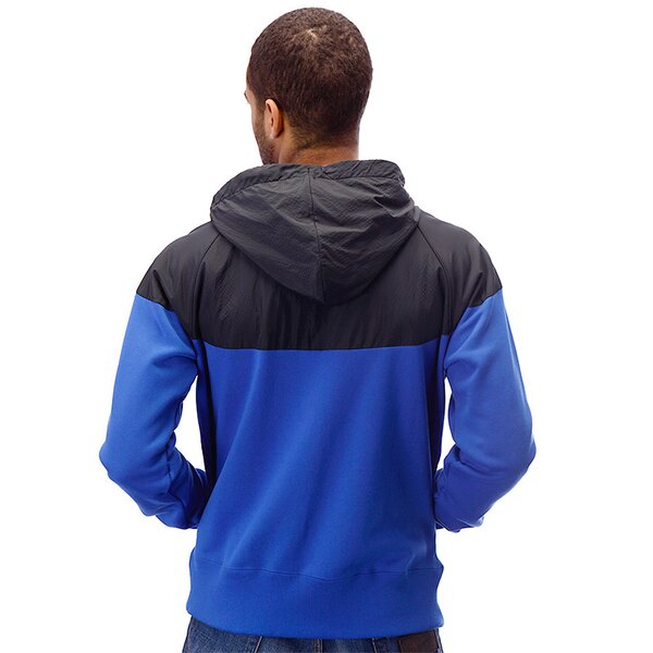 Bluza męska NIKE BLUZA WINDRUNNER FZ HOODY 510139403 kolor niebieski