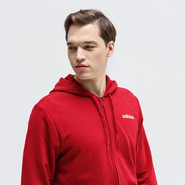 Bluza męska ADIDAS BLUZA E PLN FZ FT ei9778 kolor czerwony