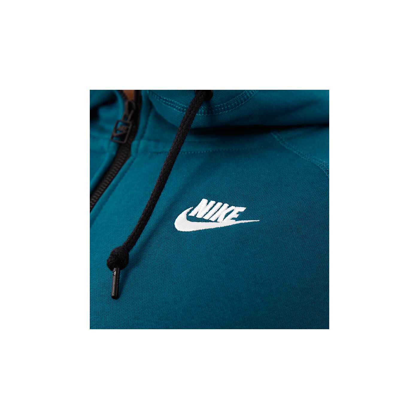 Bluza męska NIKE BLUZA NIKE AW77 FLC FZ HOODY 598759303 kolor zielony