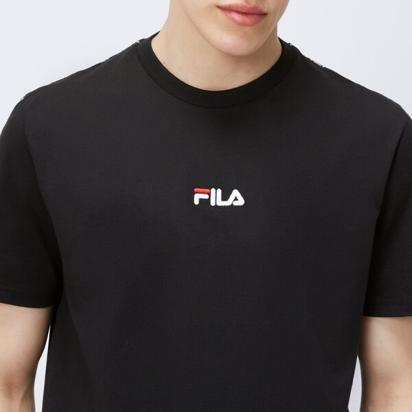 Koszulka męska FILA T-SHIRT KEI TPE TEE BLK keiss23jdmblk kolor czarny