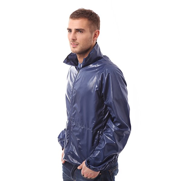 Kurtka przejściowa męska LOTTO KURTKA JACKET BRETT WN r0220 kolor granatowy