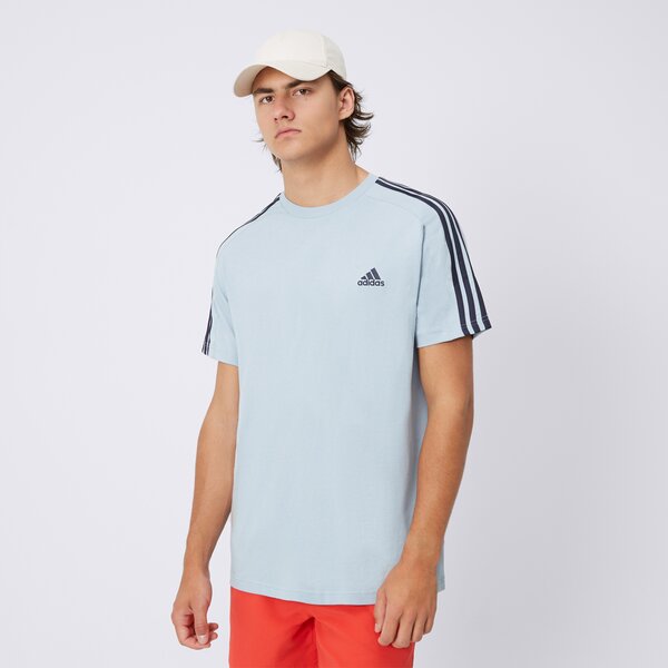 Koszulka męska ADIDAS T-SHIRT SS M 3S SJ T is1332 kolor niebieski