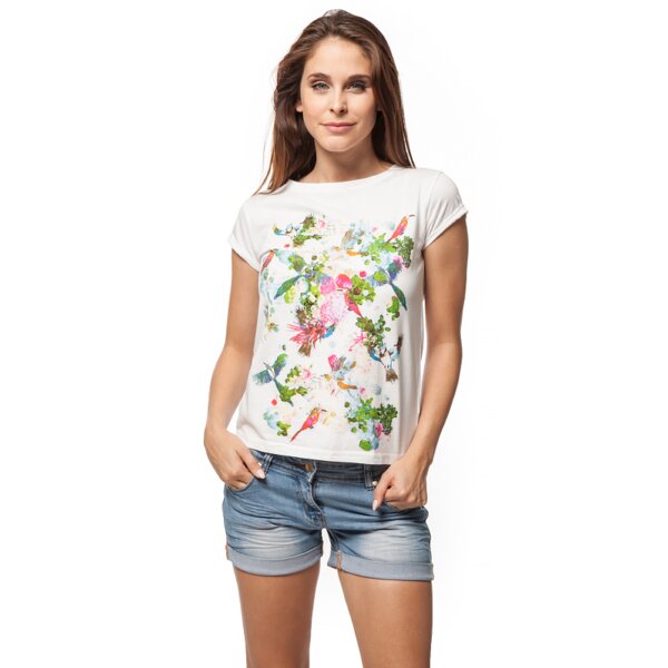 Koszulka damska FEEWEAR T-SHIRT ODZA fw15tsd28001 kolor biały