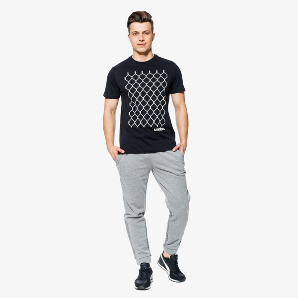 Spodnie dresowe męskie UMBRO SPODNIE HAZEL ul18spm01001 kolor szary
