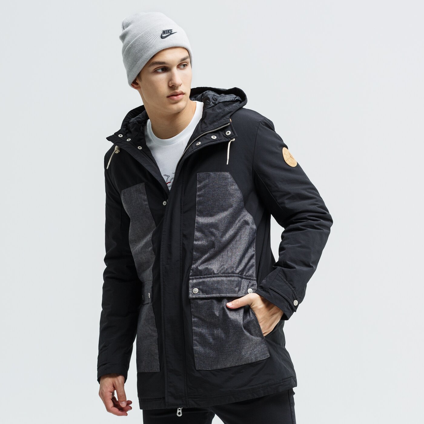 Kurtka zimowa męska FEEWEAR KURTKA ZIMOWA FAUN fw39kum21001 kolor czarny