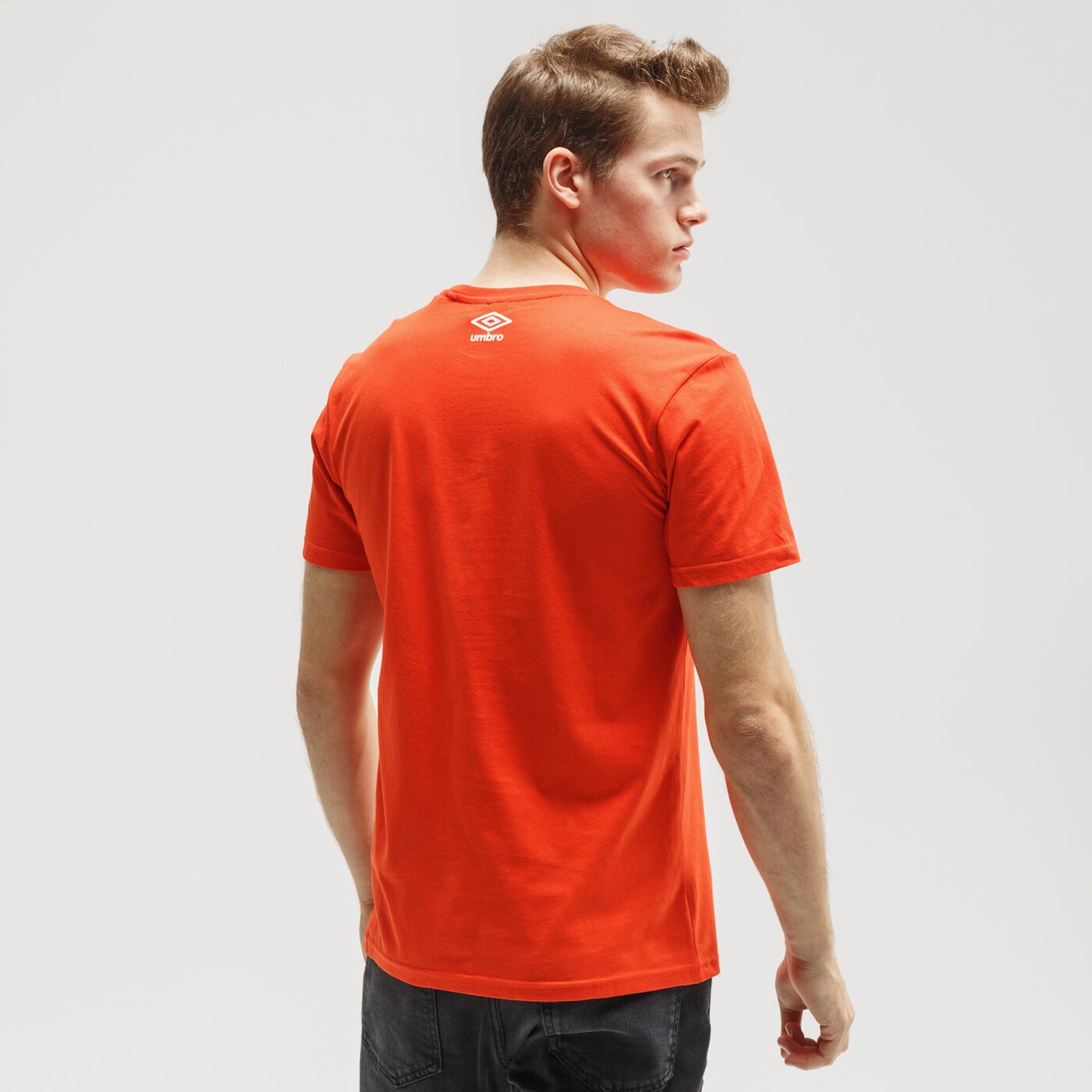 Koszulka męska UMBRO T-SHIRT LOUD ul120tsm28002 kolor pomarańczowy