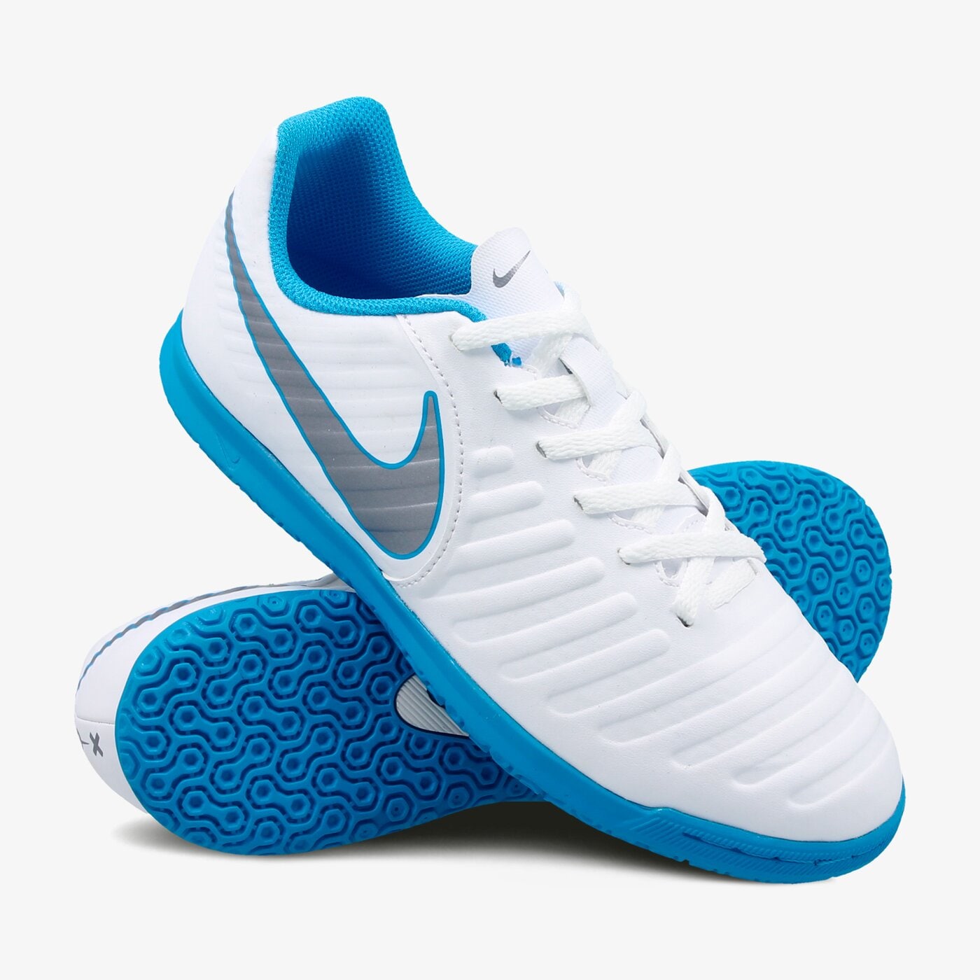 Buty piłkarskie dla dzieci NIKE JR LEGENDX 7 CLUB IC ah7260-107 kolor biały