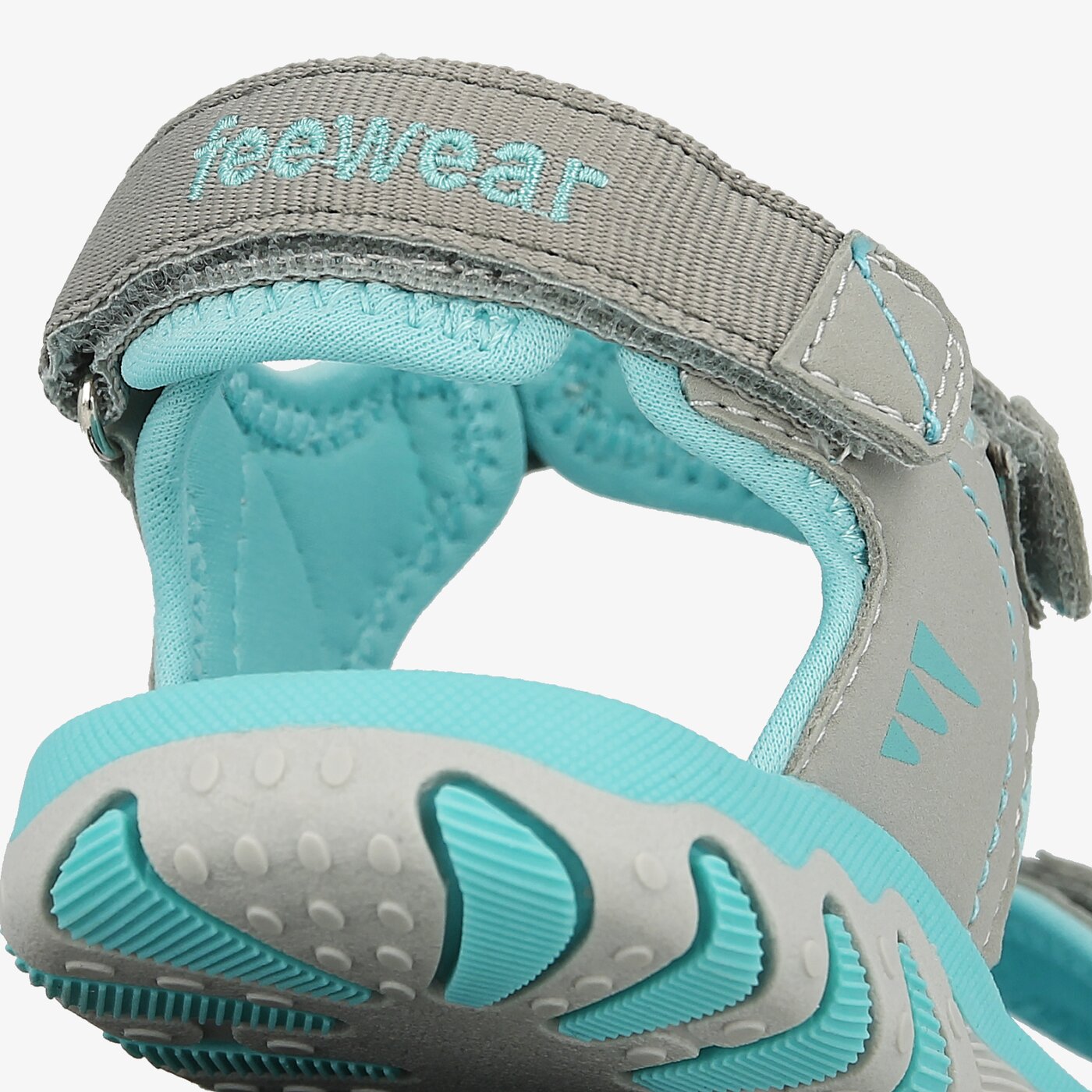 Sandały dla dzieci FEEWEAR RISATA fwjs117002 kolor szary