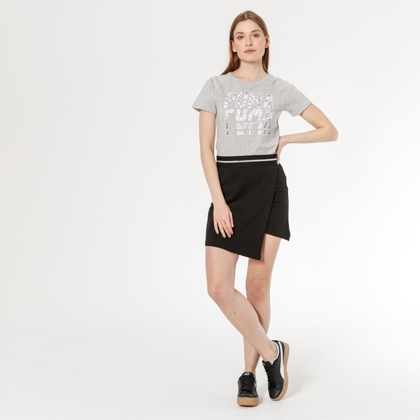 Sukienka damska LOTTO SPÓDNICZKA FOGGIA lo19sud09001 kolor czarny