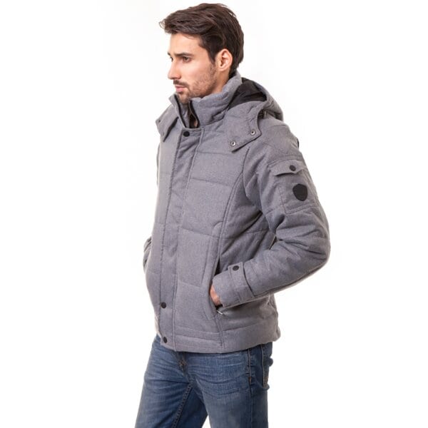 Kurtka zimowa męska UMBRO KURTKA TUCSON ul34kum07001 kolor szary