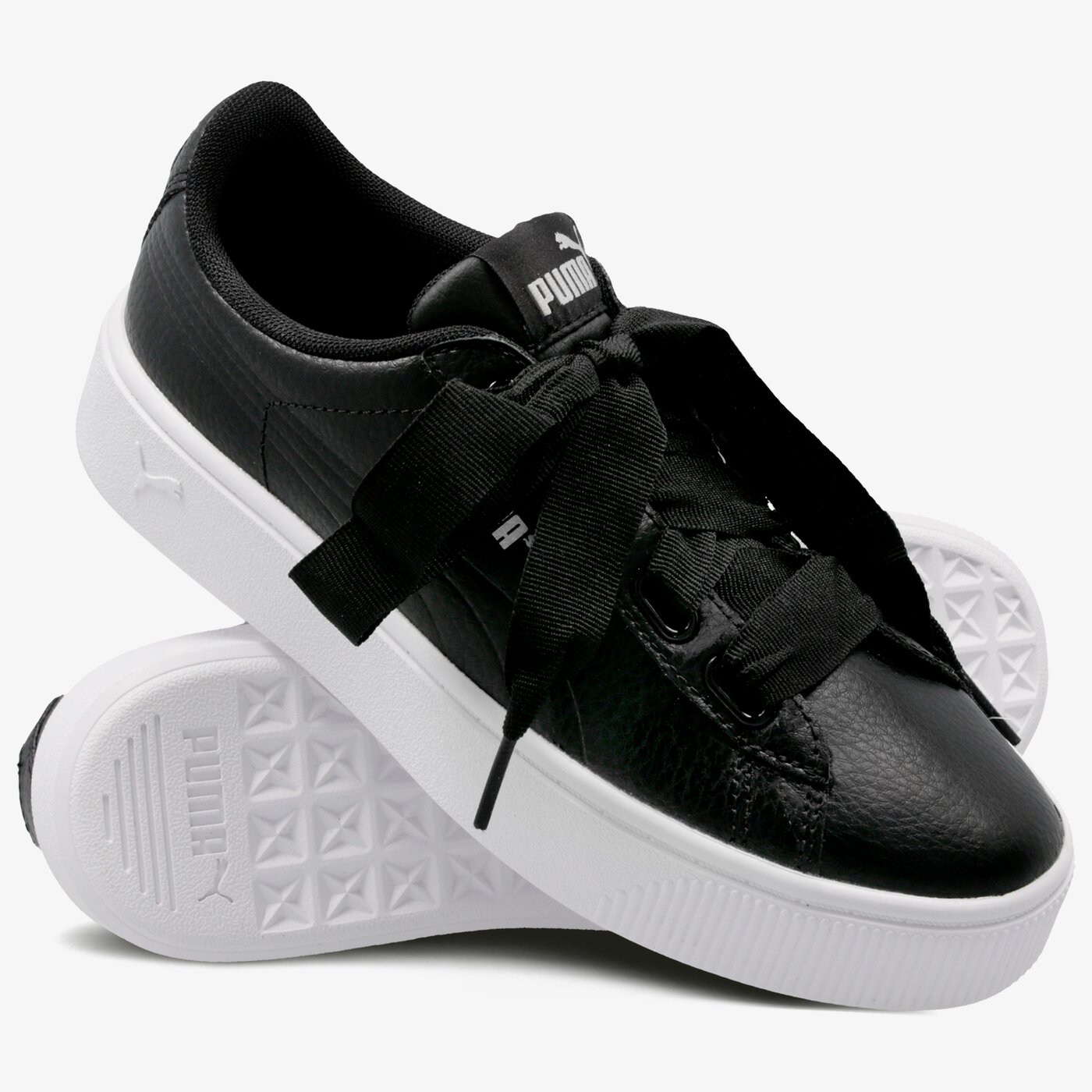 Buty sportowe damskie PUMA VIKKY STACKED RIBBON CORE 36911201 kolor czarny