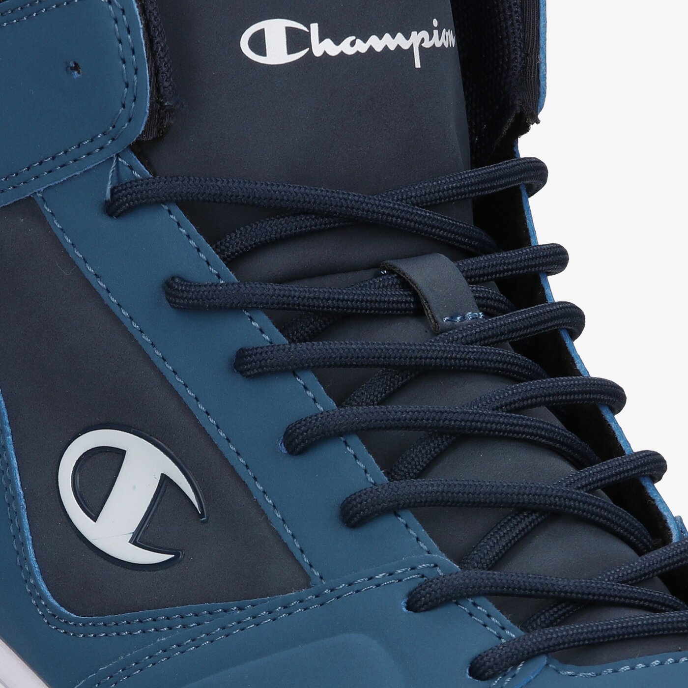 Buty sportowe męskie CHAMPION JOHNNY MID s21868-bs005 kolor niebieski