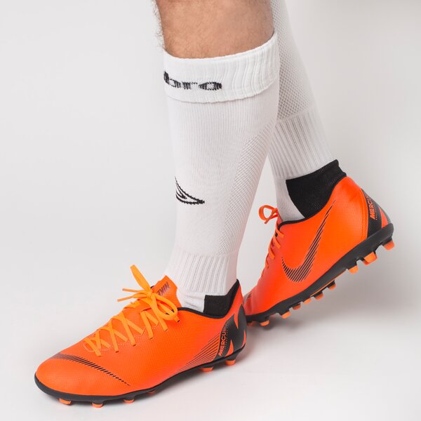 Buty piłkarskie męskie NIKE VAPOR 12 CLUB MG ah7378-810 kolor pomarańczowy
