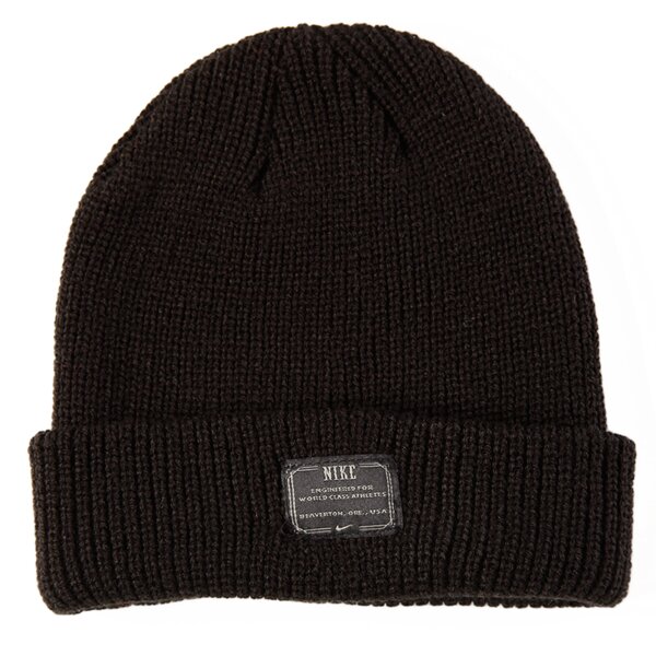 Czapka zimowa damska NIKE CZAPKA FISHERMAN BEANIE 573633010 kolor czarny