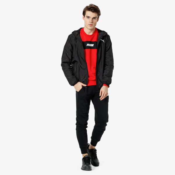 Bluza męska PUMA BLUZA REBEL CREW TR 85419711 kolor czerwony