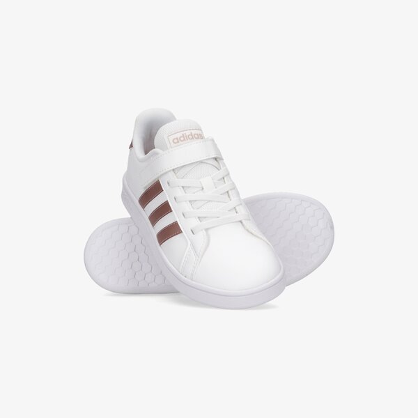 Buty dziecięce ADIDAS GRAND COURT C ef0107 kolor biały