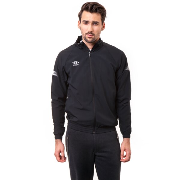 Kurtka przejściowa męska UMBRO KURTKA TRAINING WOVEN SUIT JACKET 62575u060 kolor czarny