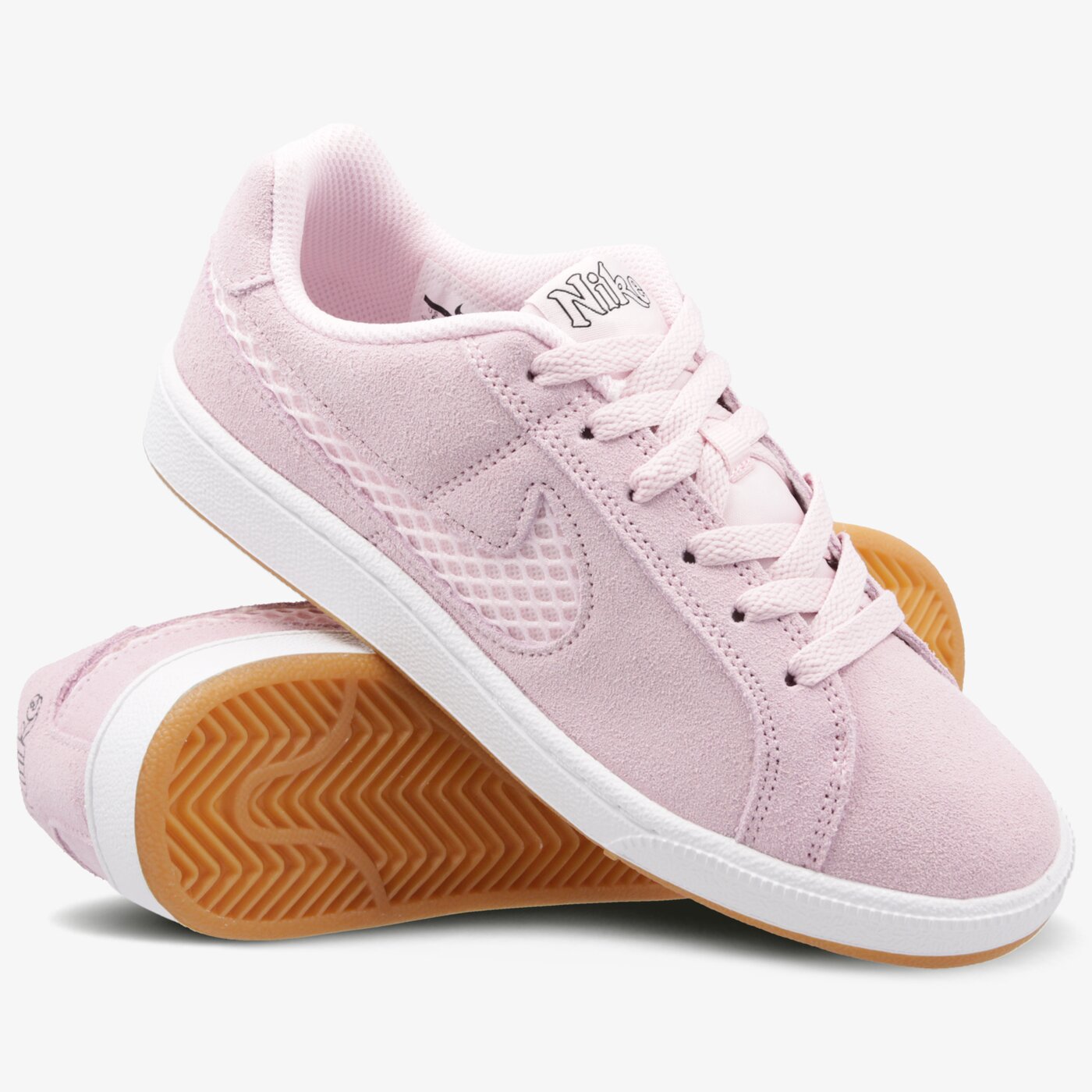 Buty sportowe damskie NIKE WMNS COURT ROYALE PREM aj7731-600 kolor różowy