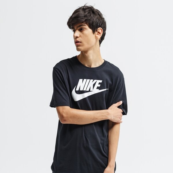 Koszulka męska NIKE T-SHIRT SS M NSW TEE ICON FUTURA ar5004-010 kolor czarny