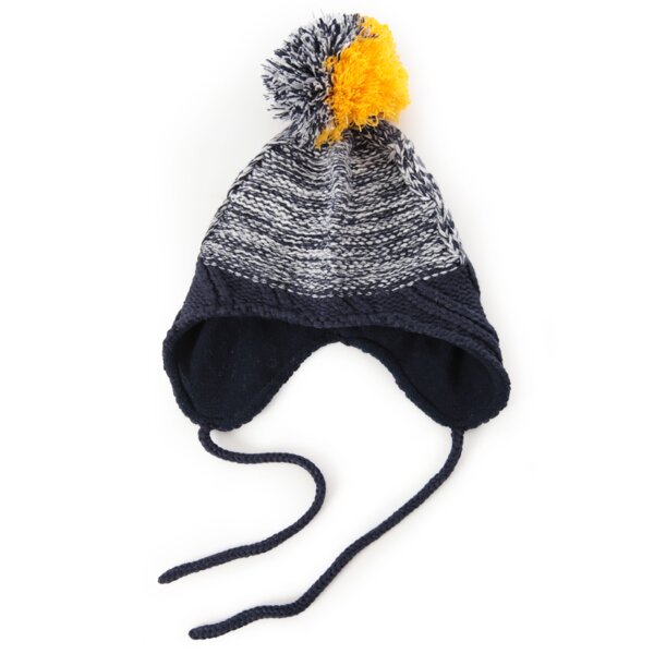 Czapka zimowa damska PUMA CZAPKA EARFLAP BEANIE 83013902 kolor granatowy