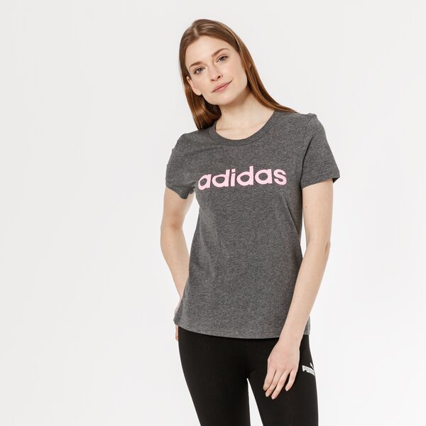 Koszulka damska ADIDAS T-SHIRT SS W E LIN SLIM T dx2546 kolor szary