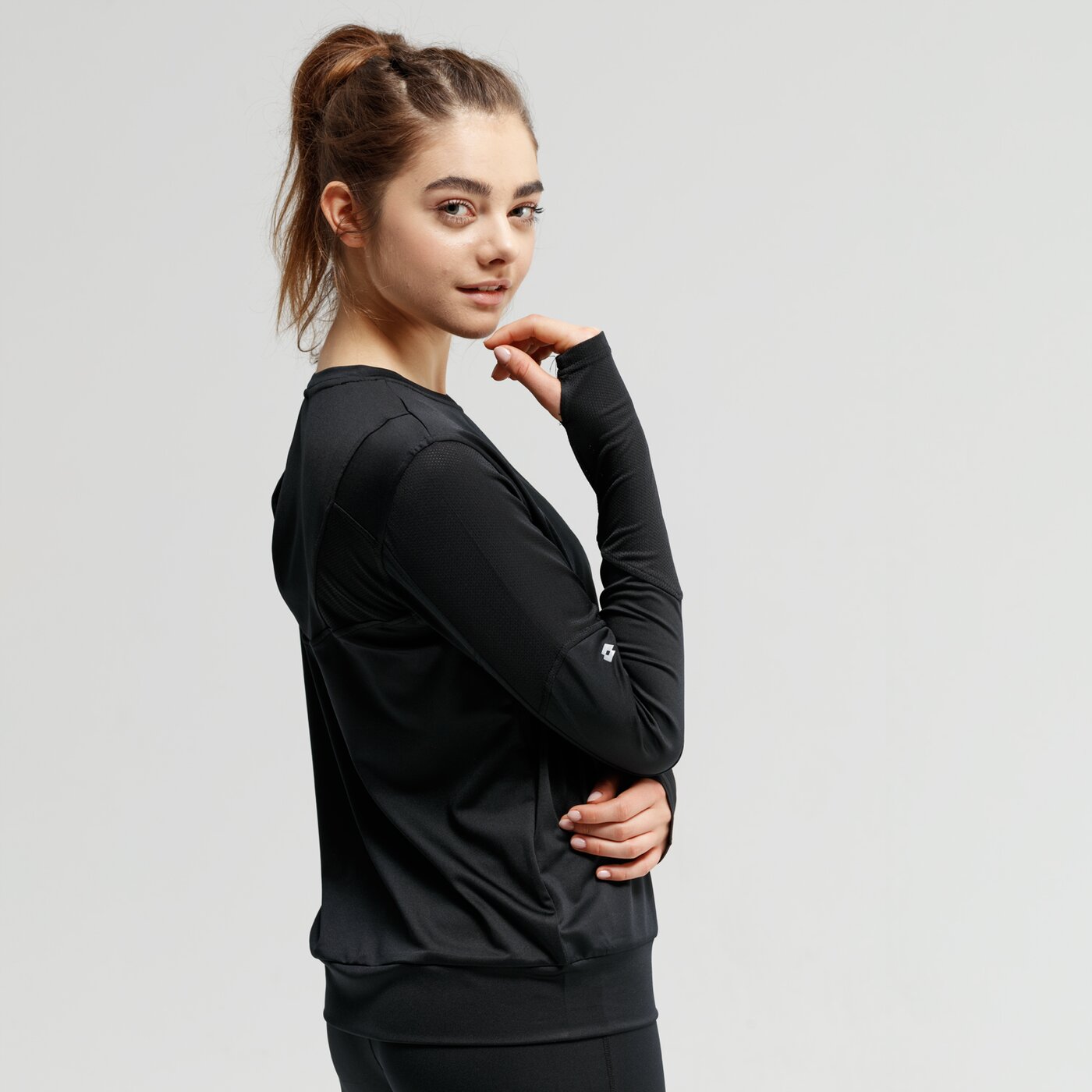 Bluza damska LOTTO BLUZA LUCCA lo19bld17001 kolor granatowy