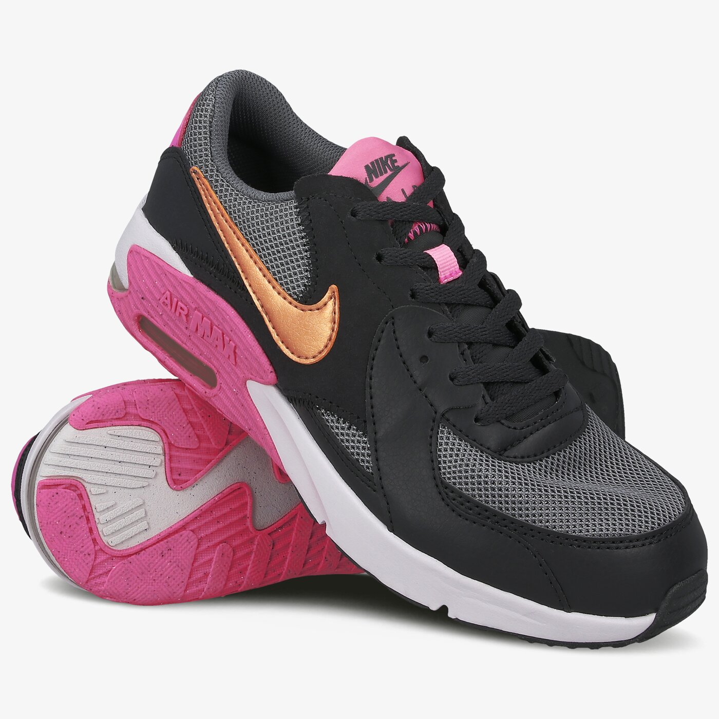 Buty dziecięce NIKE AIR MAX EXCEE cd6894-007 kolor czarny
