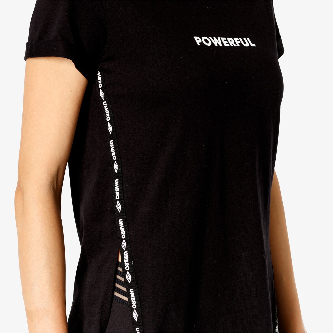 Koszulka damska UMBRO T-SHIRT SS SWANKY ul19tsd06001 kolor czarny