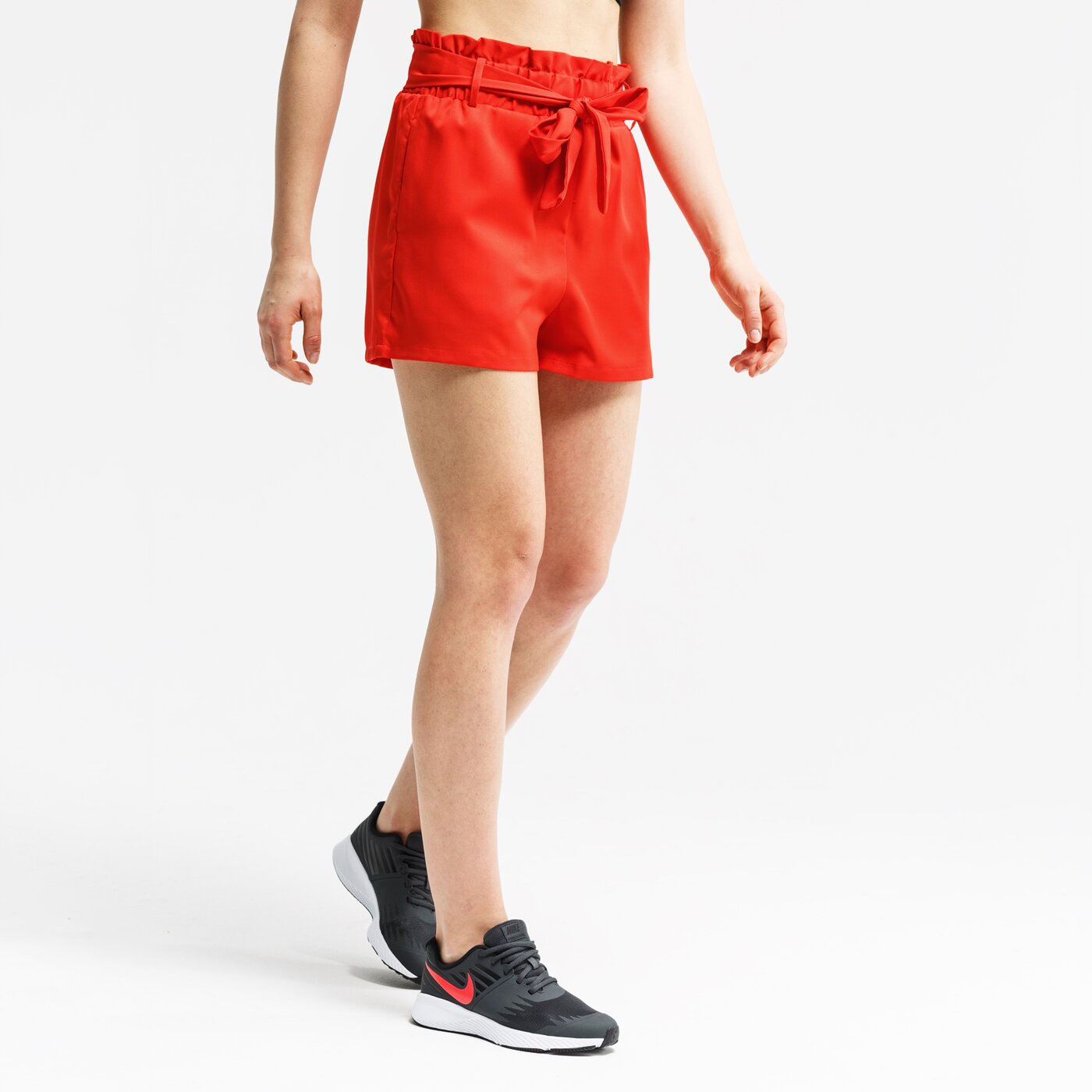 Spodenki damskie LOTTO SZORTY BACOLI lo19szd21002 kolor czerwony