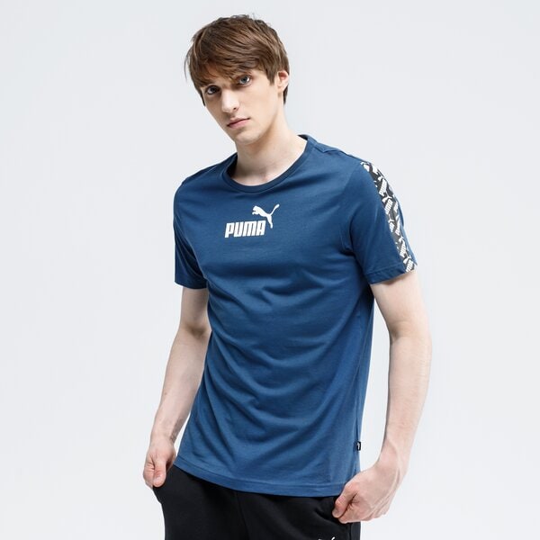 Koszulka męska PUMA T-SHIRT AMPLIFIED 581384 43 kolor granatowy