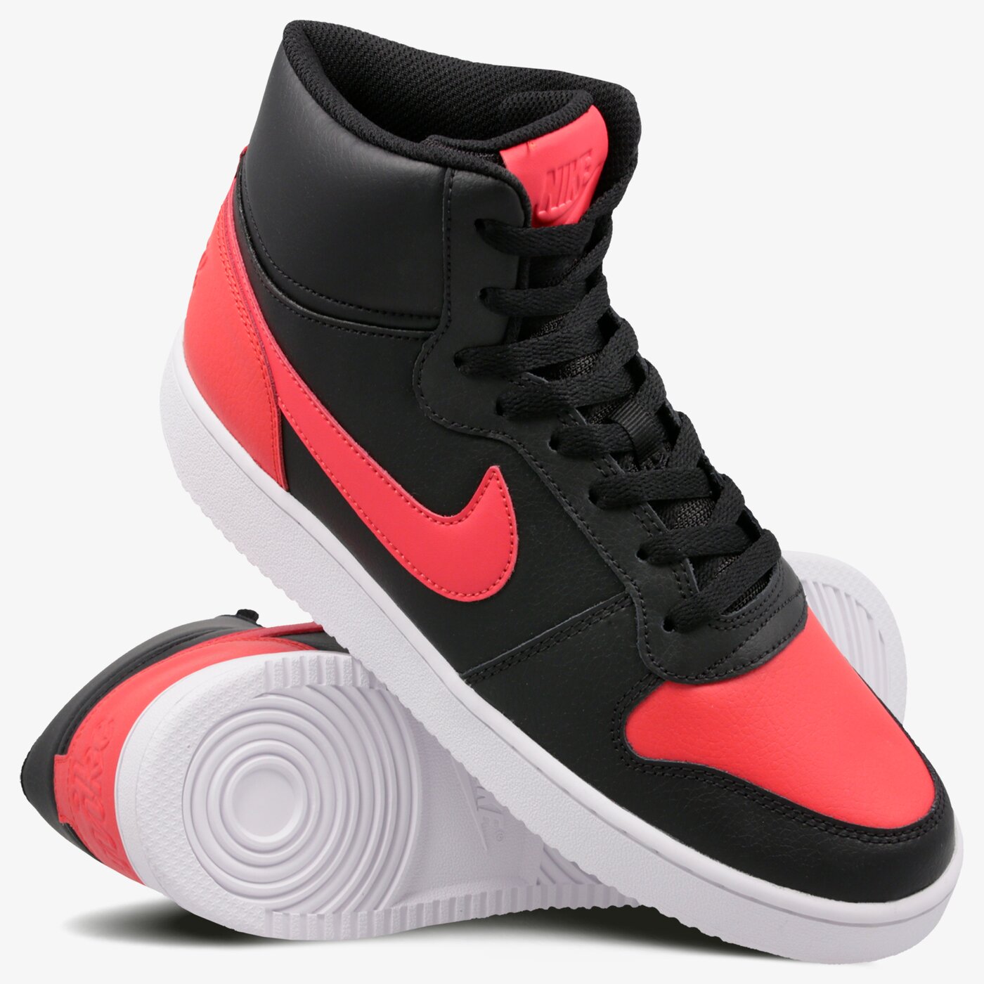 Buty sportowe męskie NIKE EBERNON MID aq1773-005 kolor czarny