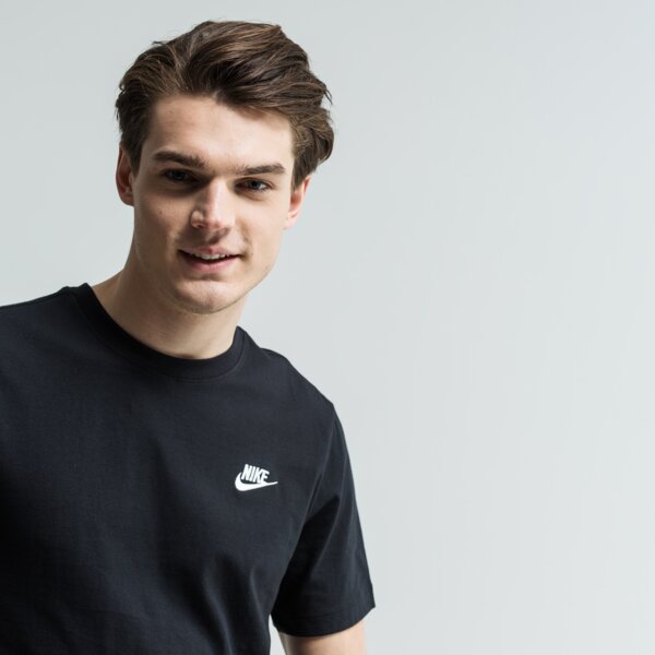 Koszulka męska NIKE T-SHIRT SPORTSWEAR CLUB ar4997-013 kolor czarny