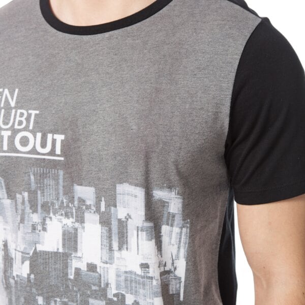 Koszulka męska UMBRO T-SHIRT WINT ul16tsm85001 kolor czarny
