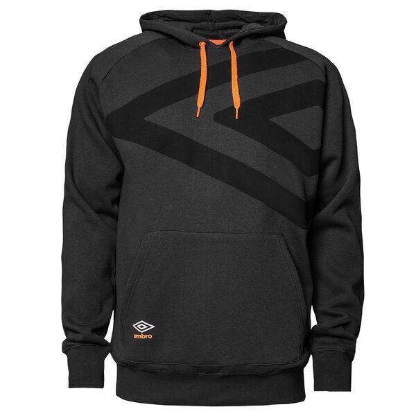 Bluza męska UMBRO BLUZA FLEECE GRAPHIC HOODY 64554uemw kolor czarny