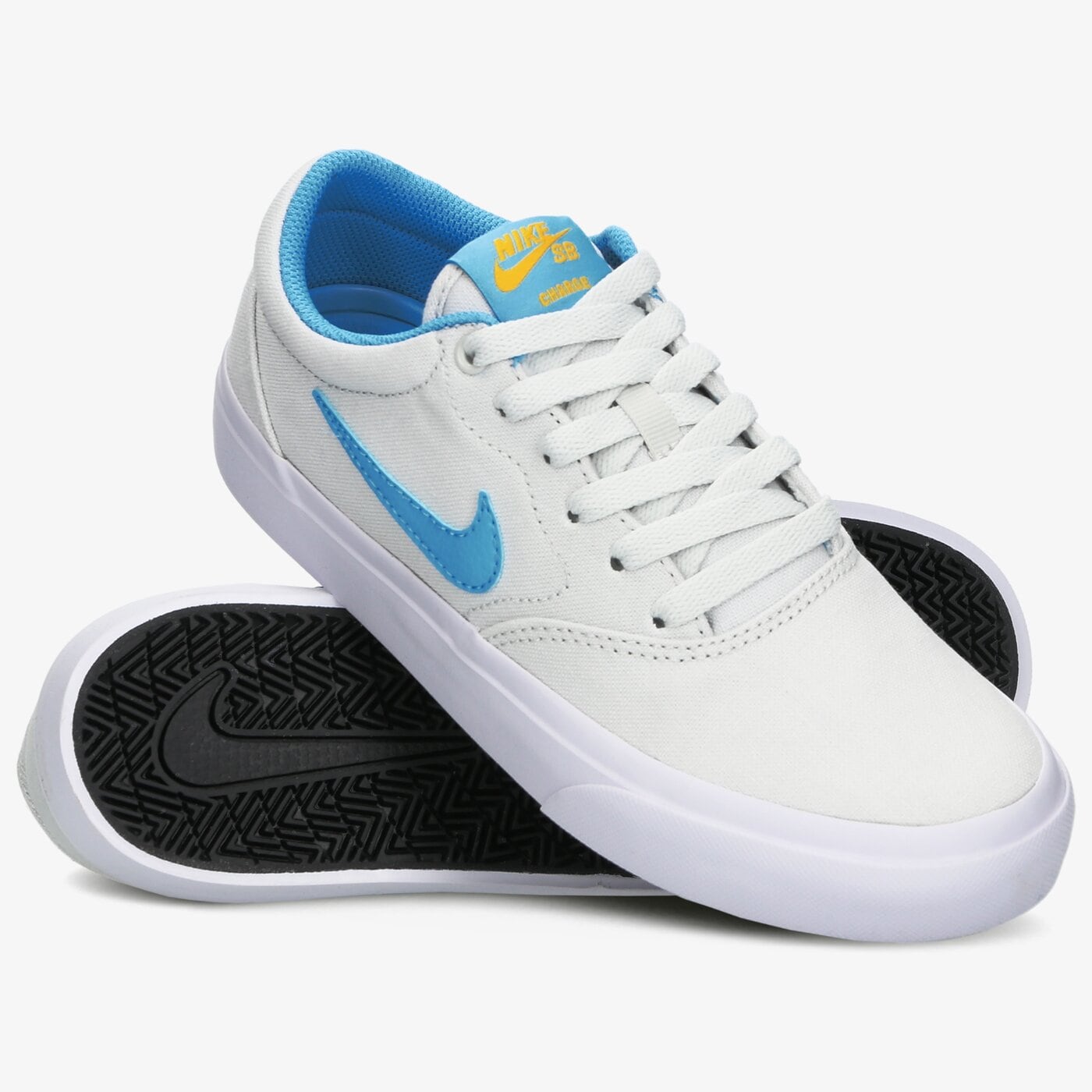 Buty dziecięce NIKE SB CHARGE CANVAS  cq0260-003 kolor beżowy