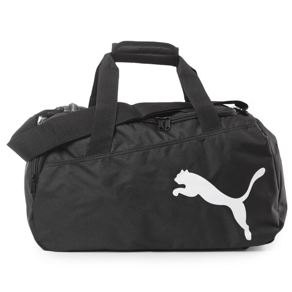 Torba sportowa damska PUMA TORBA PRO TRAINING SMALL BAG - BLACK-BLACK-WHITE 7293901 kolor czarny