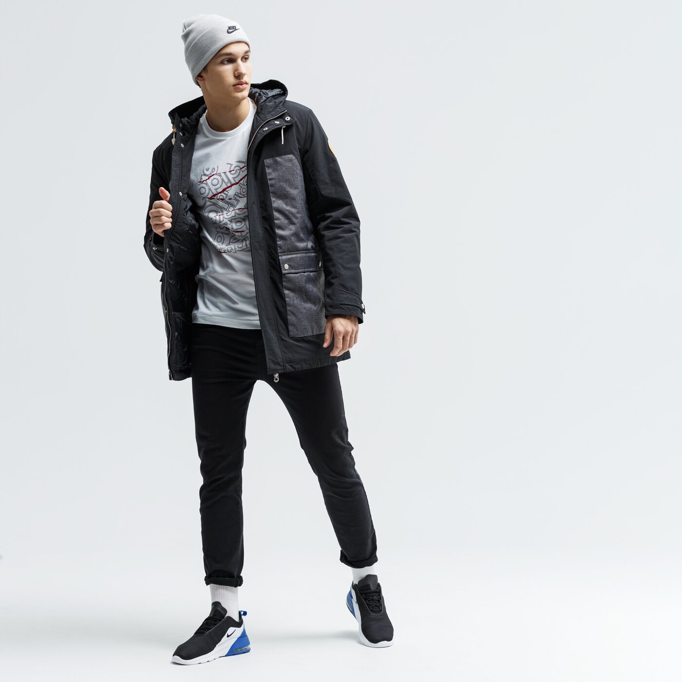 Kurtka zimowa męska FEEWEAR KURTKA ZIMOWA FAUN fw39kum21001 kolor czarny