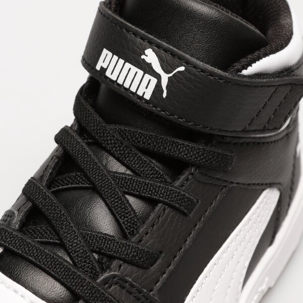 Buty dziecięce PUMA REBOUND LAYUP SL V PS 370488 01 kolor czarny