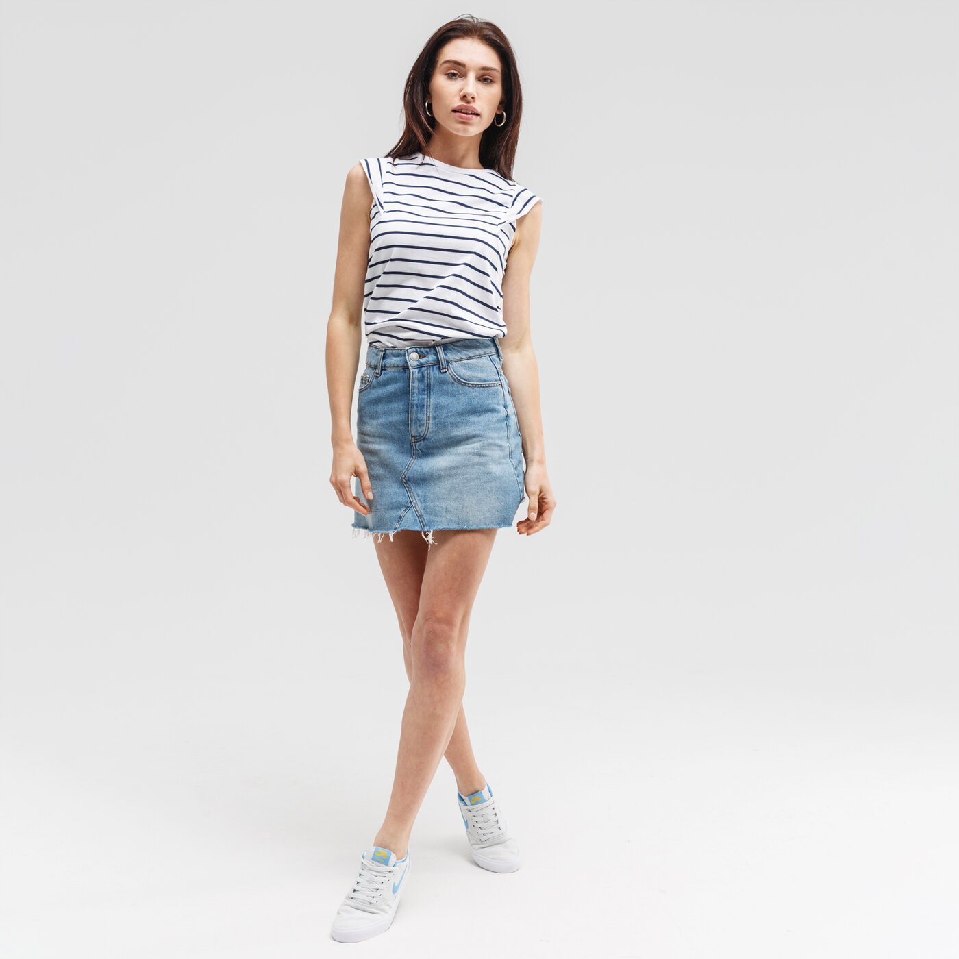 Koszulka damska UP8 T-SHIRT DITSY up120tsd19001 kolor biały