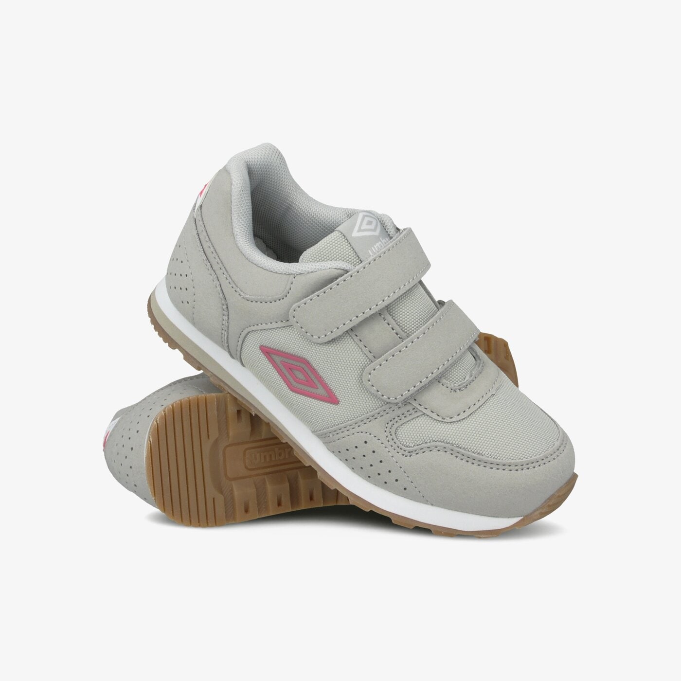 Buty dziecięce UMBRO FOLLOW KIDS III umjkl120003 kolor szary
