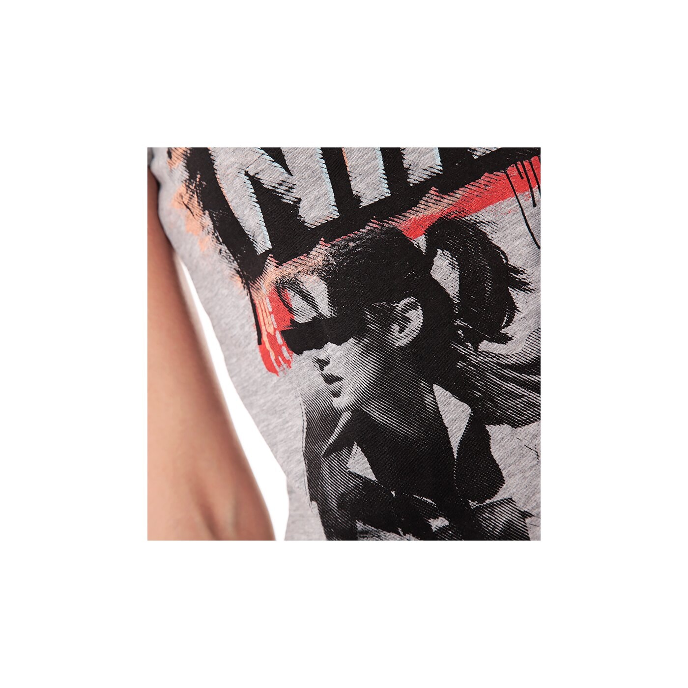 Koszulka damska NIKE T-SHIRT TEE-NO FINISH LINE 589562063 kolor szary