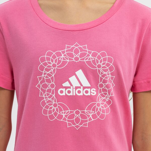 Koszulka dziecięca ADIDAS T-SHIRT SS G GFX 1 GIRL gt1423 kolor różowy