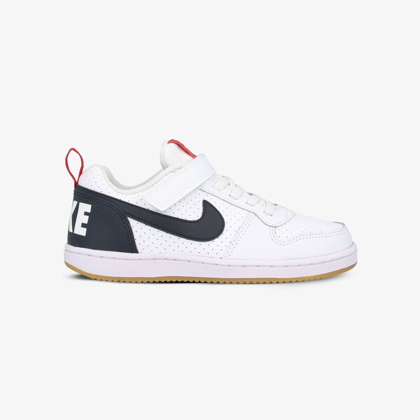 Buty dziecięce NIKE COURT BOROUGH LOW (PSV) 870025-105 kolor biały