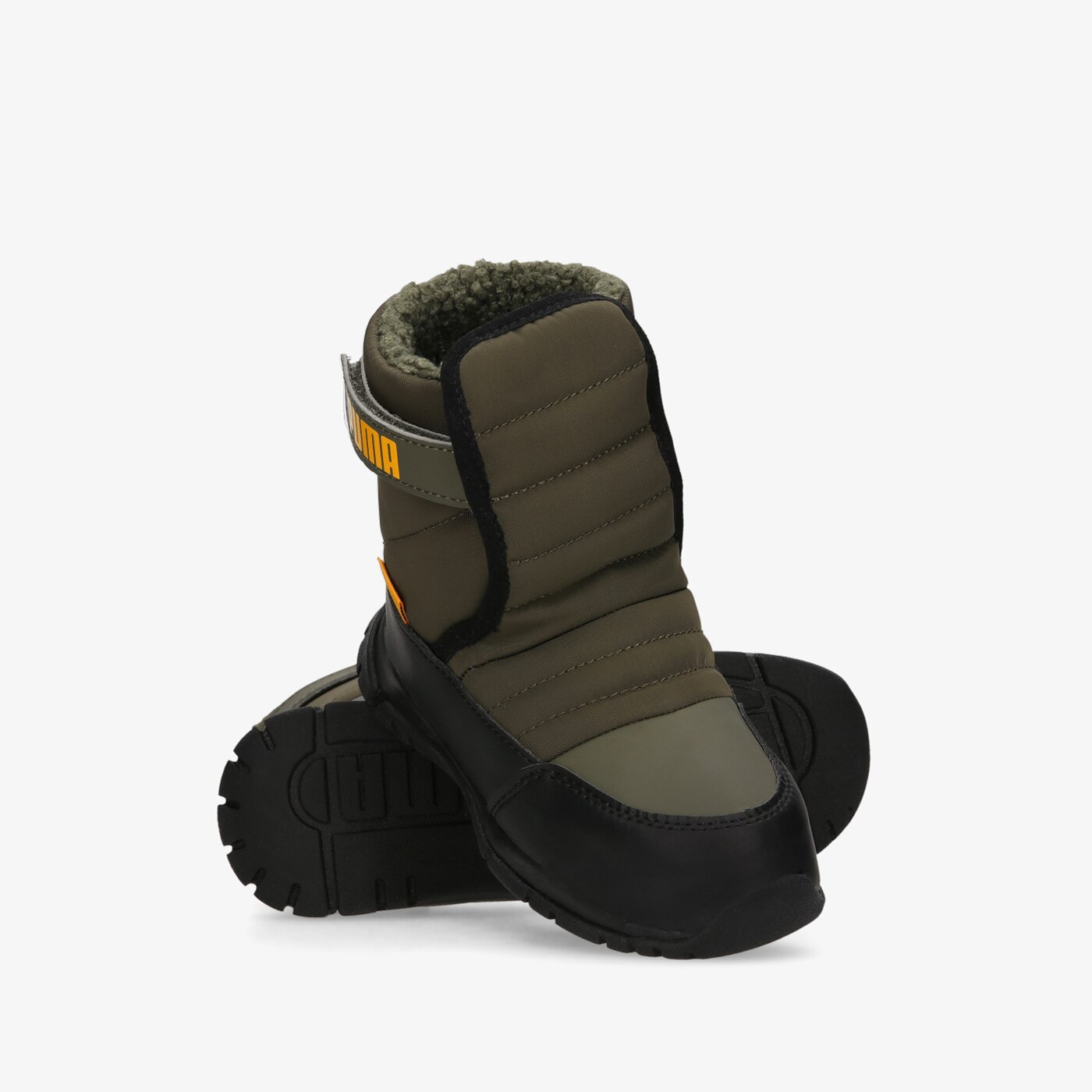 Buty trekkingowe dla dzieci PUMA NIEVE BOOT WTR AC PS 38074502 kolor khaki