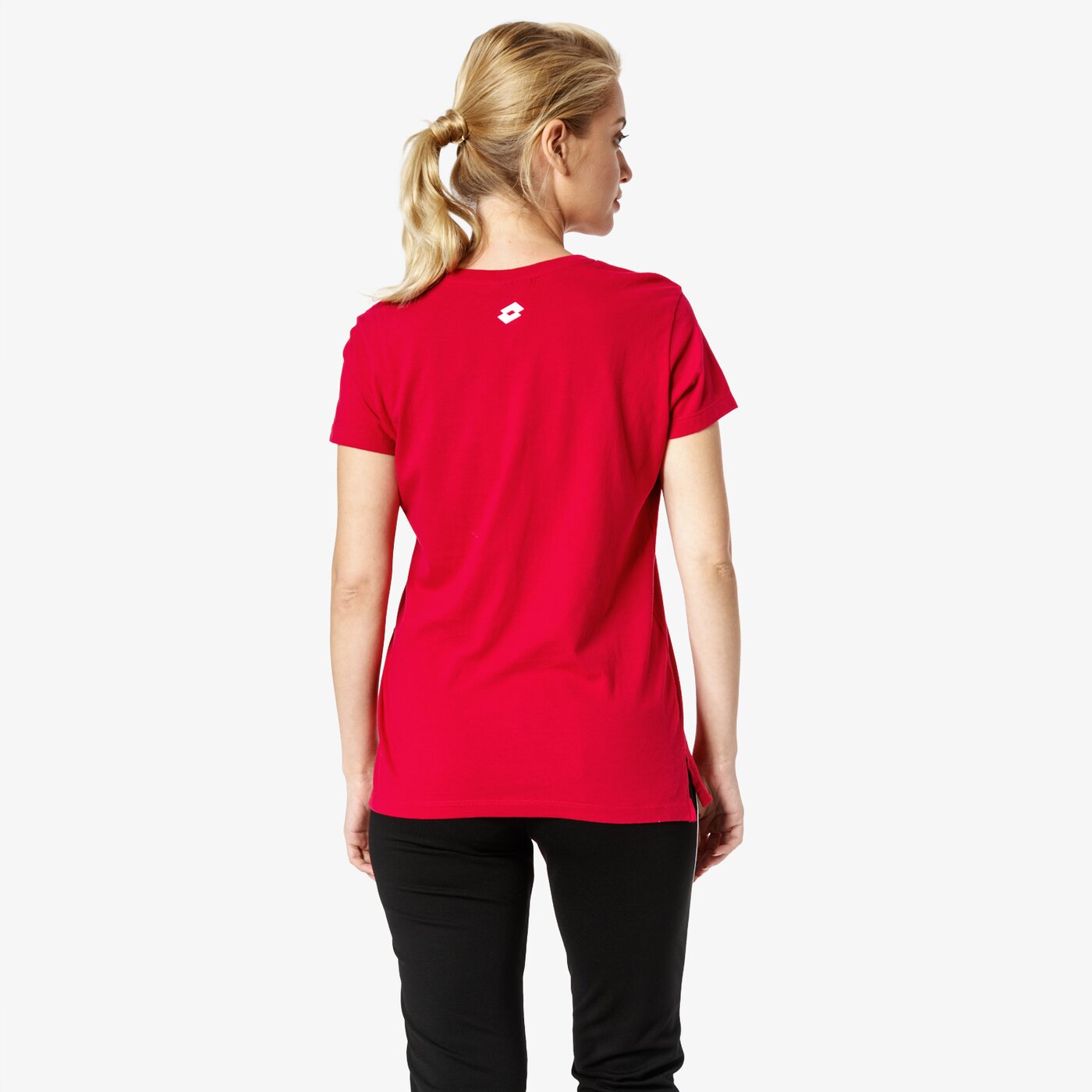 Koszulka damska LOTTO T-SHIRT SS GLEE lo38tsd20001 kolor czerwony