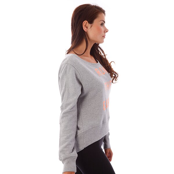 Bluza damska NIKE BLUZA RU VINTAGE   RUN THE EARTH CREW 546400063 kolor szary