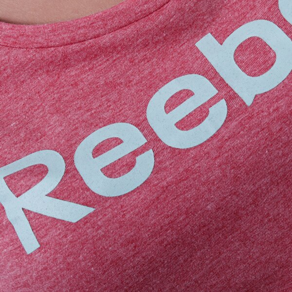 Koszulka damska REEBOK T-SHIRT MELANGE TEE z08594 kolor różowy