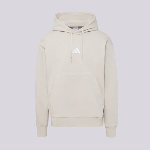 Bluza męska ADIDAS BLUZA Z KAPTUREM M FEELCOZY HD in6067 kolor beżowy