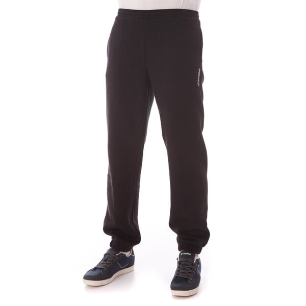 Spodnie dresowe męskie LOTTO SPODNIE PANTS FIRST FL q6272 kolor czarny